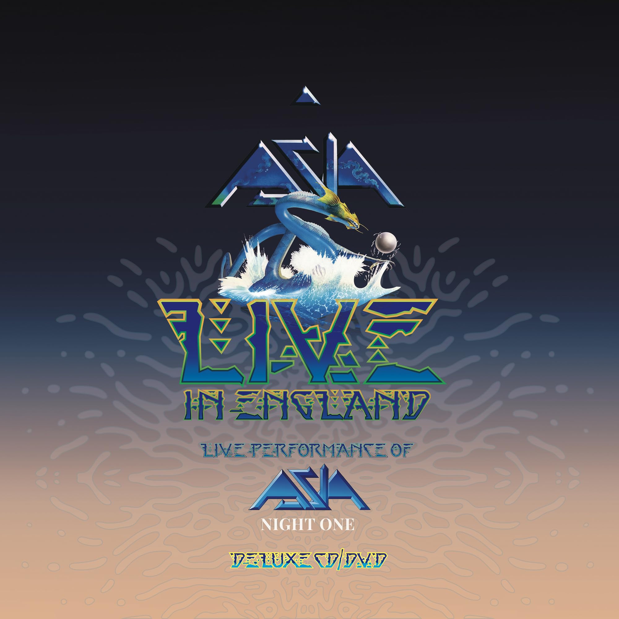 ASIA Live in England - Performance Énergique en Digipak