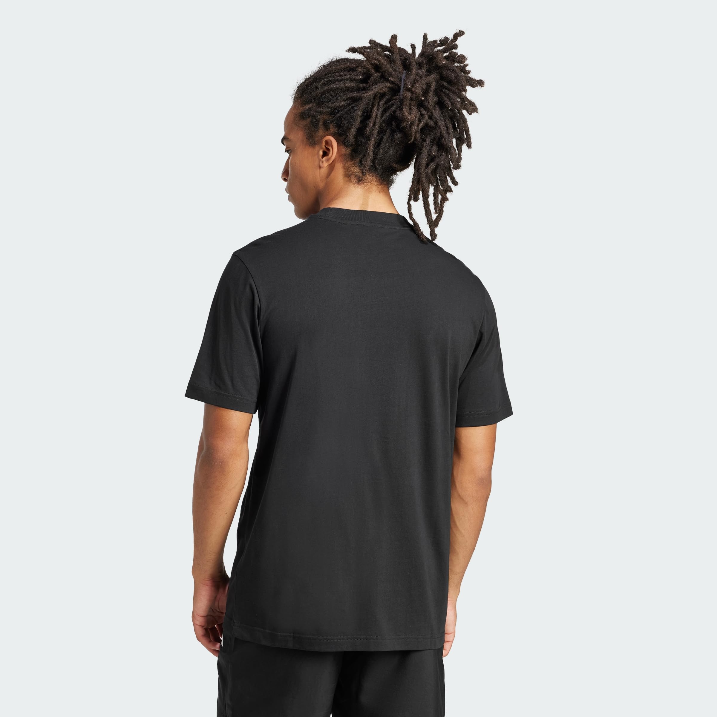Adidas Uomo Essentials Small Logo Single Jersey Tee - 3