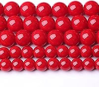 Vista 12 de 60 piezas de cuentas de piedra natural de 6 mm de esmeralda verde Cuentas sueltas redondas de piedra de curación de energía AAA para hacer joyas