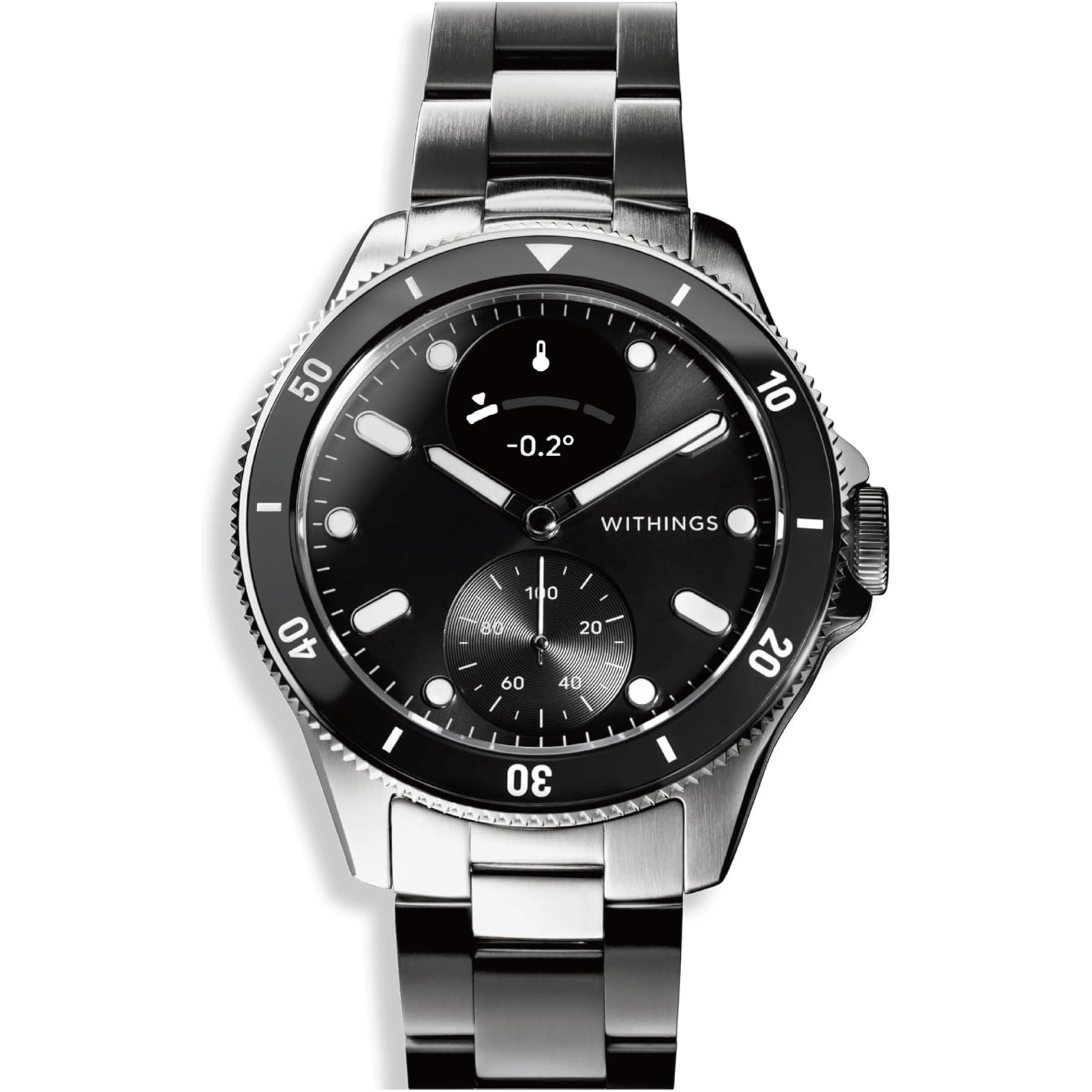 Amazon | Withings ScanWatch Healthmaster 42mm ハイブリッドスマート