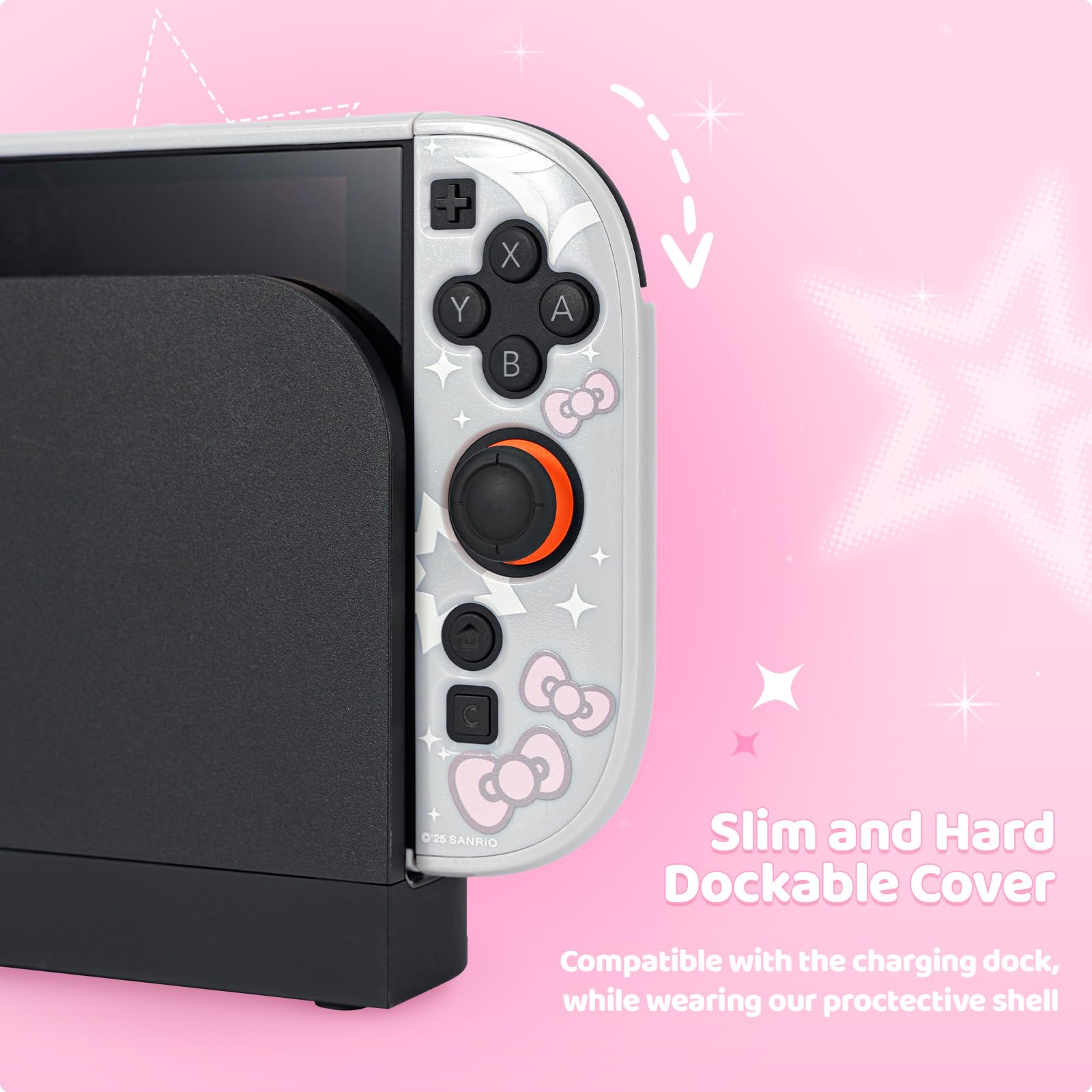Kuitmor Funda protectora de policarbonato para Switch 2, funda protectora dura antiarañazos para Switch 2025 - HLK — view 6