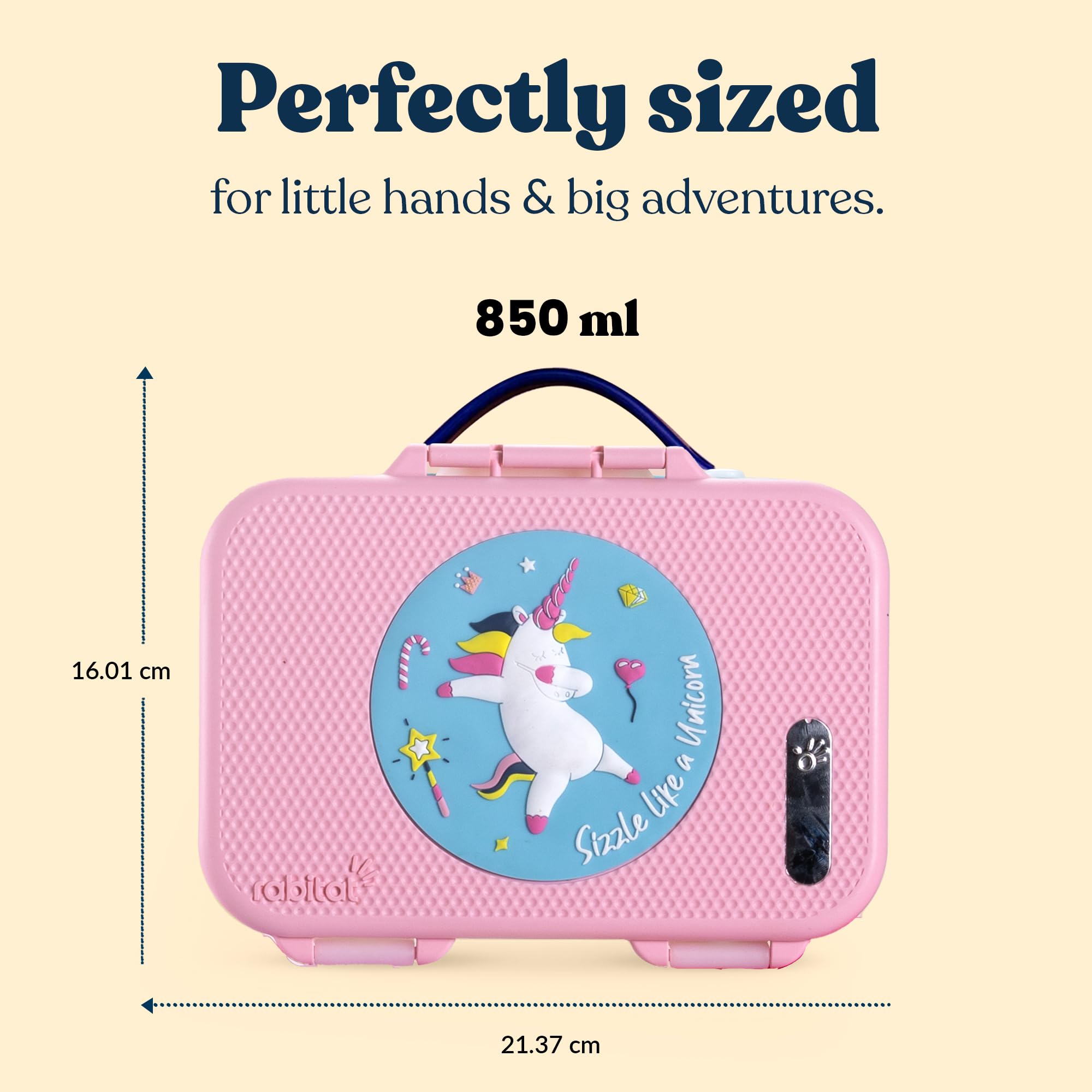 rabitat Munchbee Pro Lunch Box - Stainless Steel -7