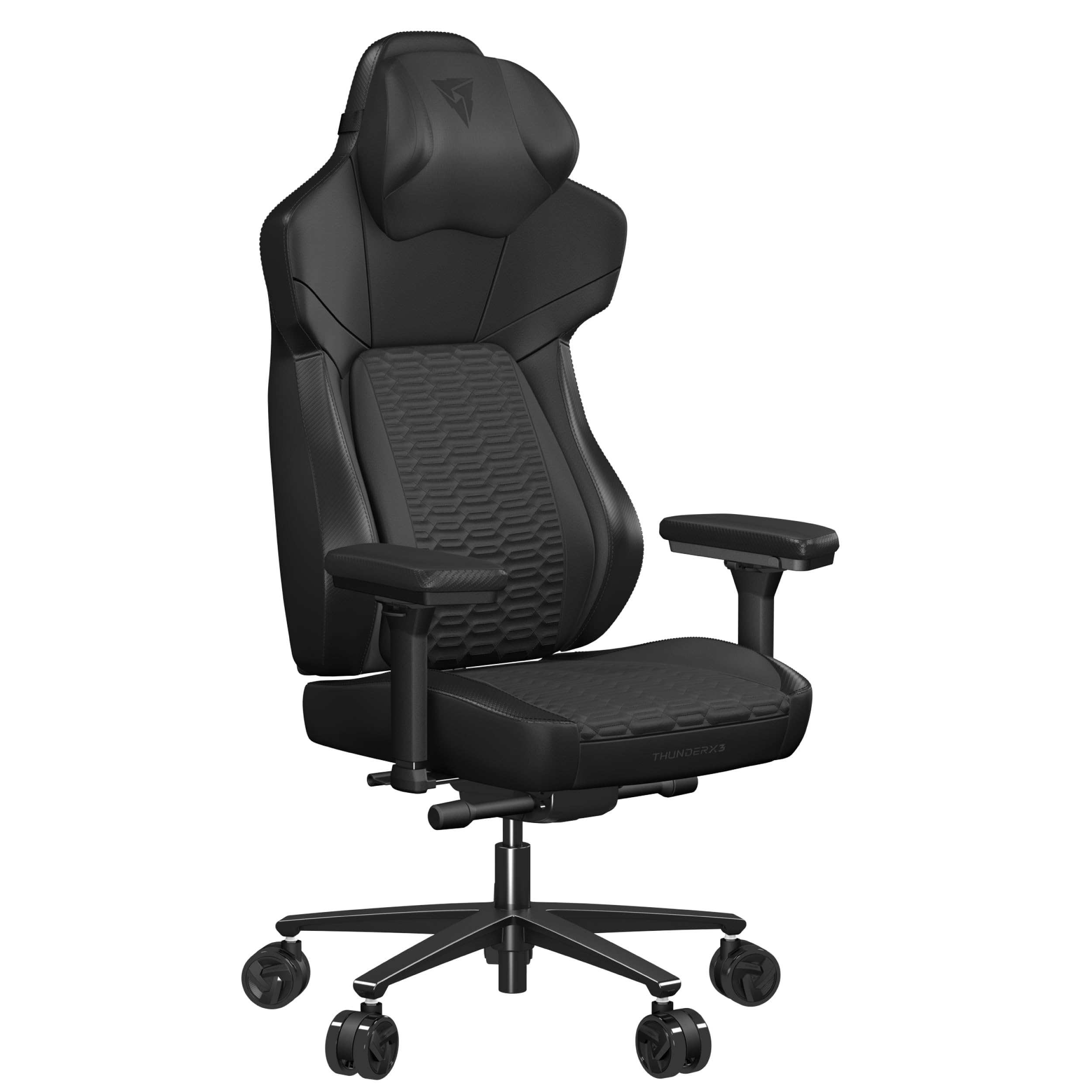 ThunderX3 CORE Gaming Chair, for Adults Ergonomic Office Chair, High Back Desk Chair, Synchronous Tilt, Forward Tilt, 360° Self-Adjusting Lumbar
