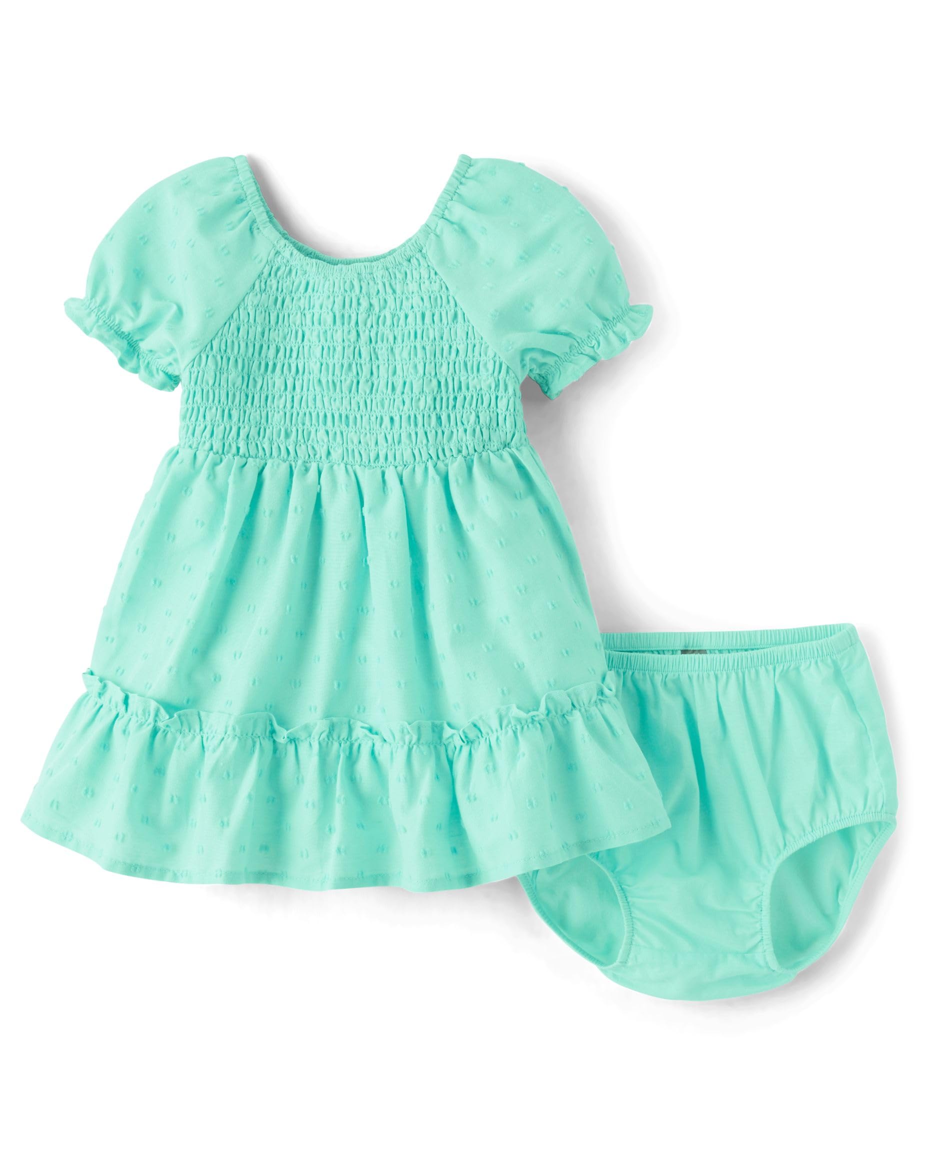 The Children's Place Baby Girls' and Toddler Short Sleeve Casual Dresses