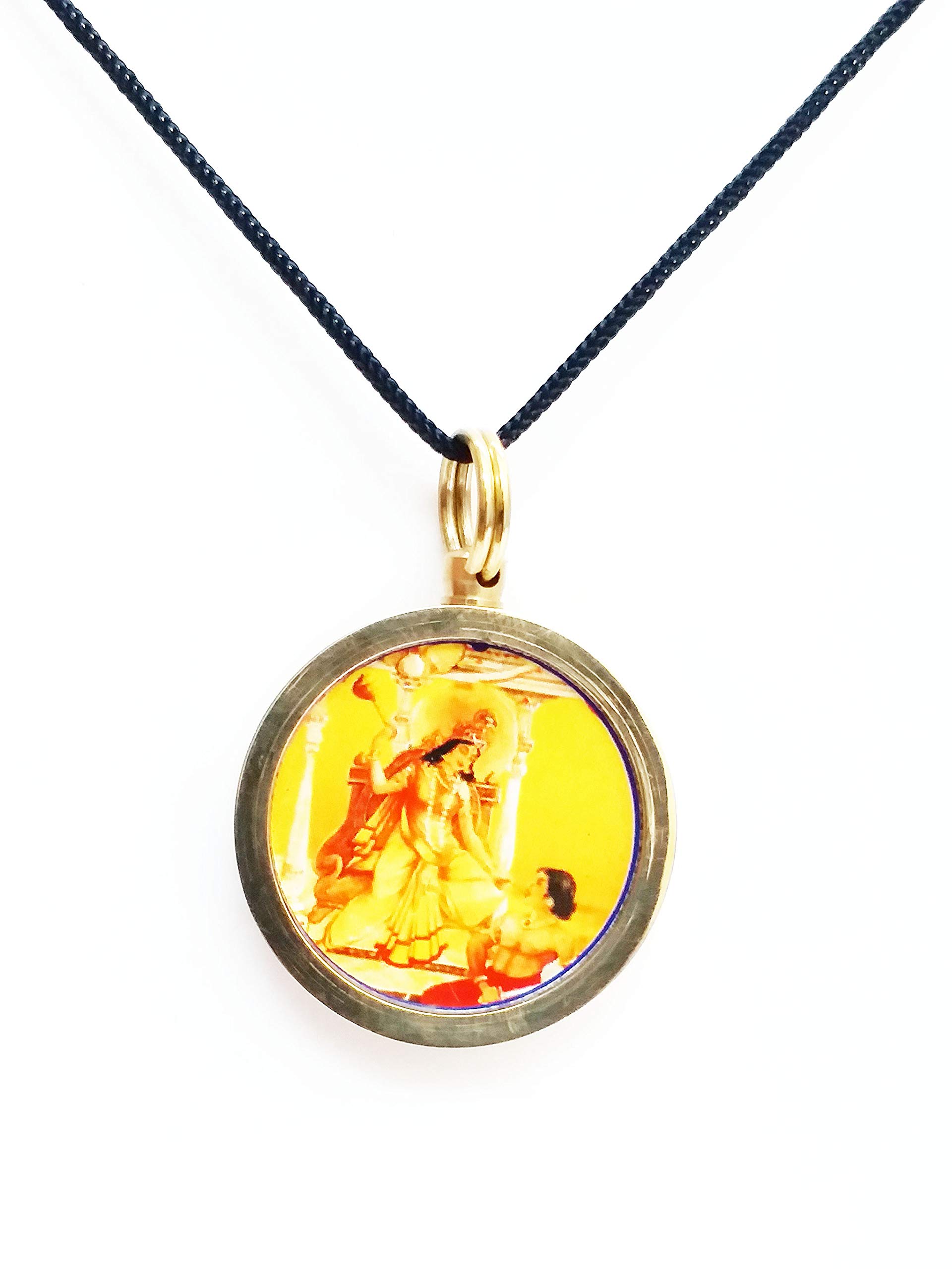 Astroghar Sampurna Maa Bagalamukhi Mantra Yantra Brass Pendent Locket for Men and Women (B0BVG8FN1M) Amazon Price History, Amazon Price Tracker