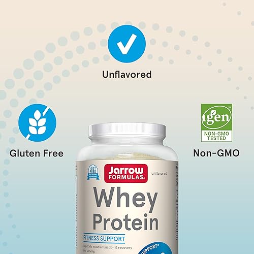 Miniatura 5 de Proteína de suero natural de Jarrow Formulas WNAT 32 onza 1 1