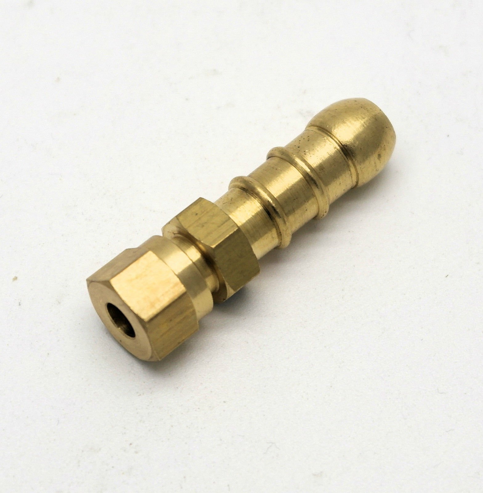 Qc British Made 3/16 Compression Fitting To Lpg Fulham Nozzle To 8Mm I/D Hose