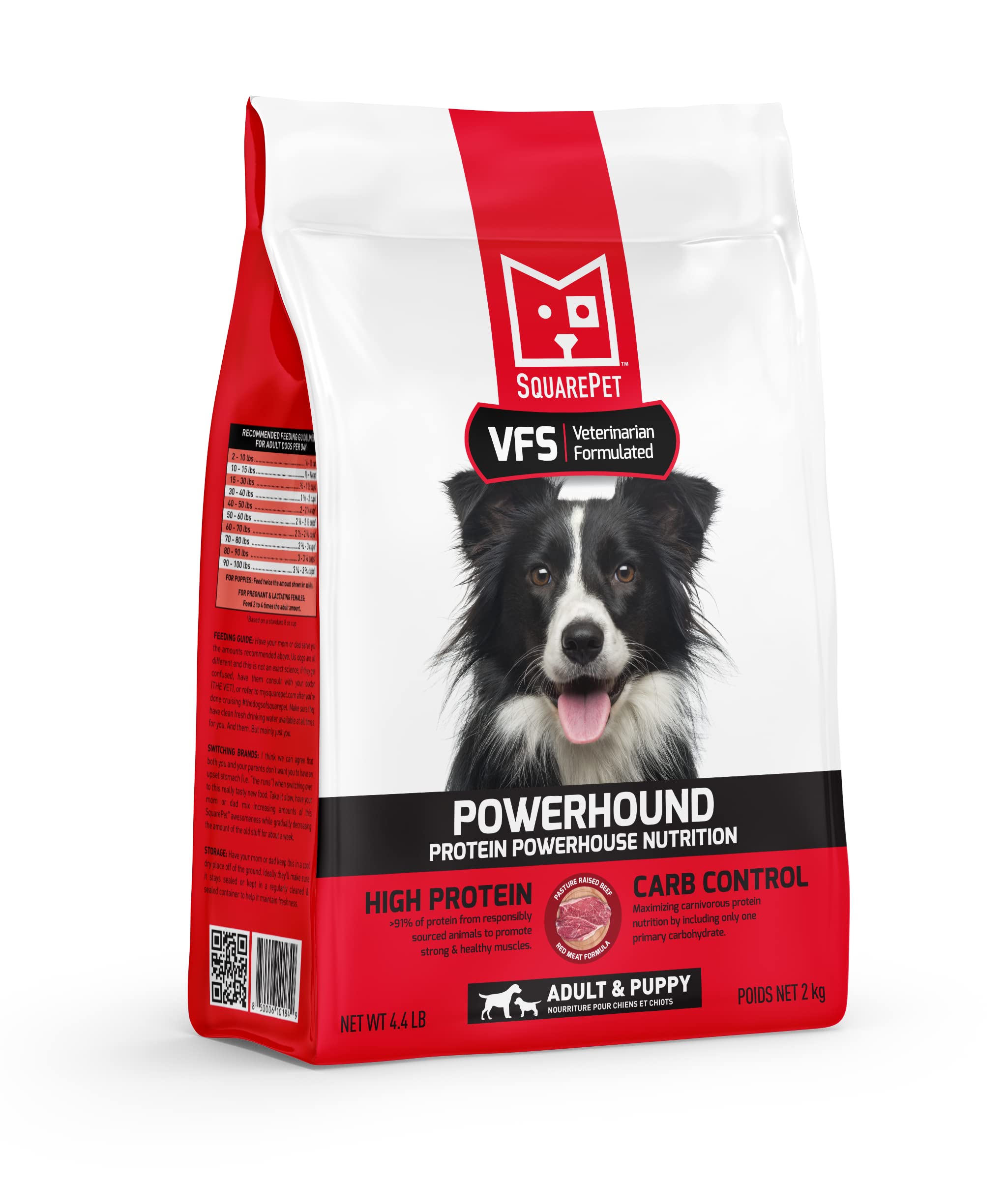 SquarePet - VFS® PowerHound™ Red Meat Canine 4.4lb