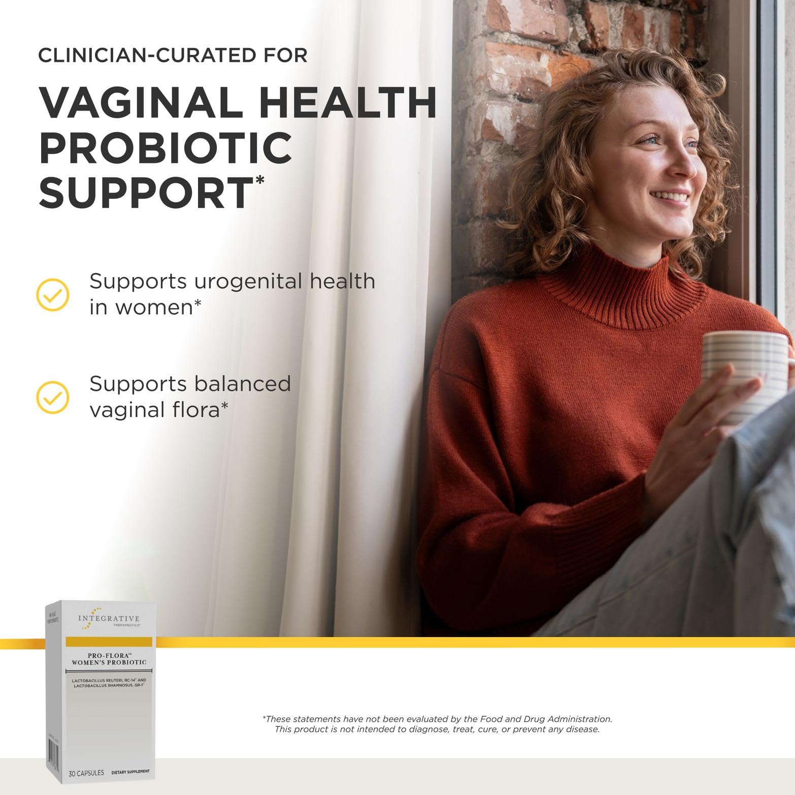 Integrative Therapeutics Pro-Flora Women's Probiotic, 30 Capsules — Amazon image 2