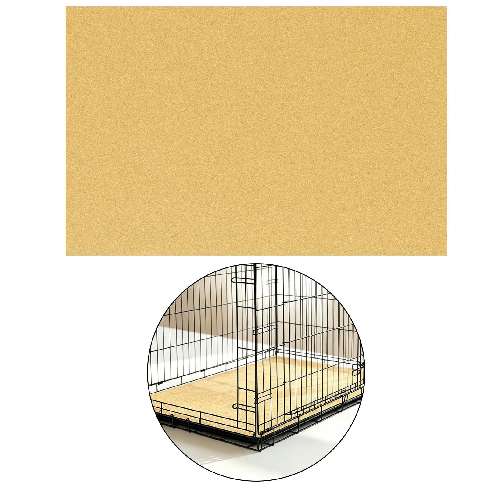Quarz Sandpapier Vogelkäfig Pads