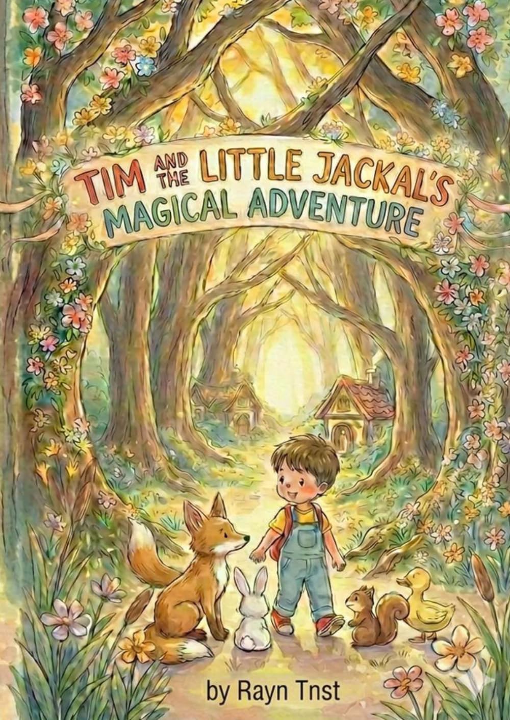 Tim and the Little Jackal’s Magical Adventure: A Wordless Picture Book for Toddlers and Preschoolers Ages 2 to 6