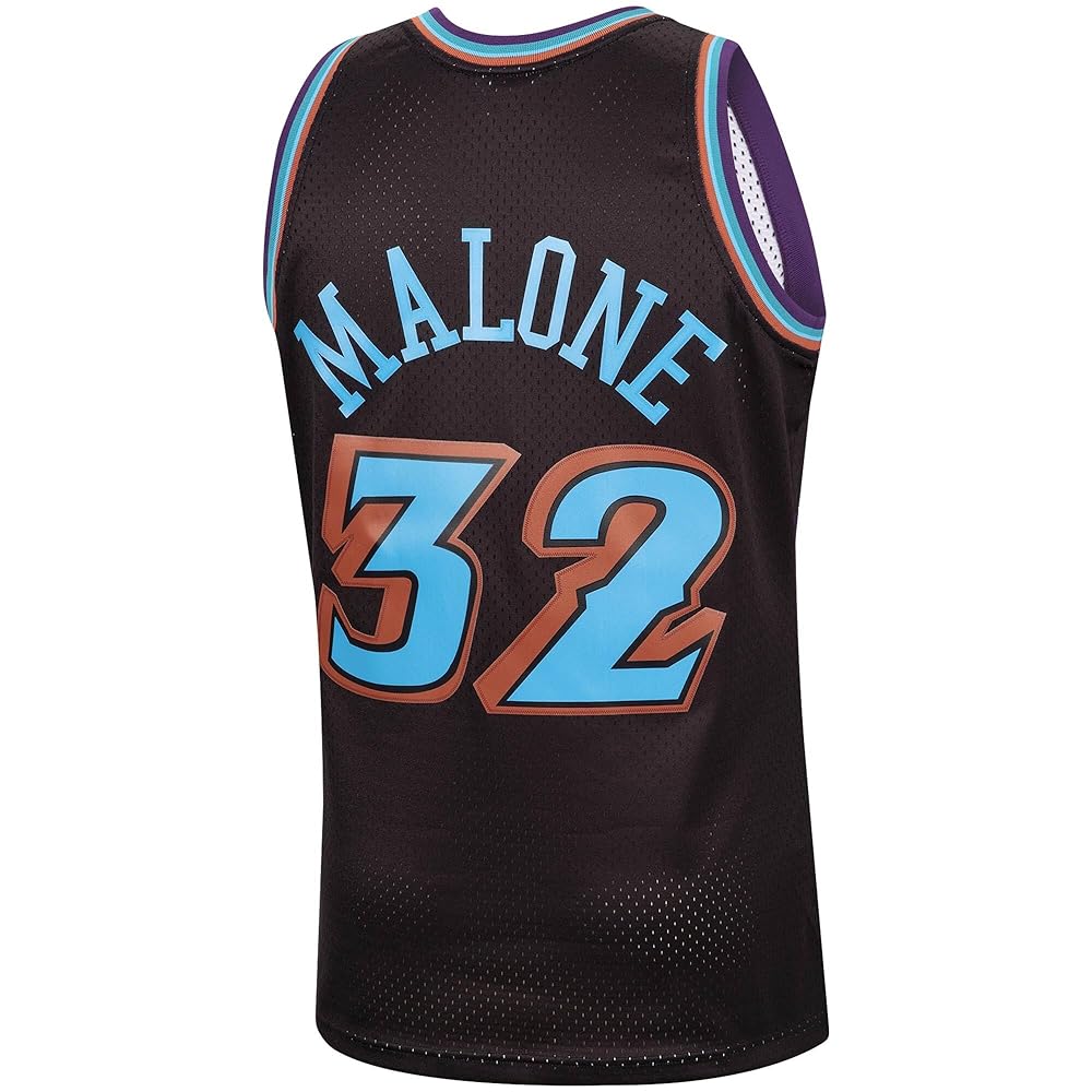Amazon.com: Karl Malone Utah Jazz Black #32 Youth 8-20