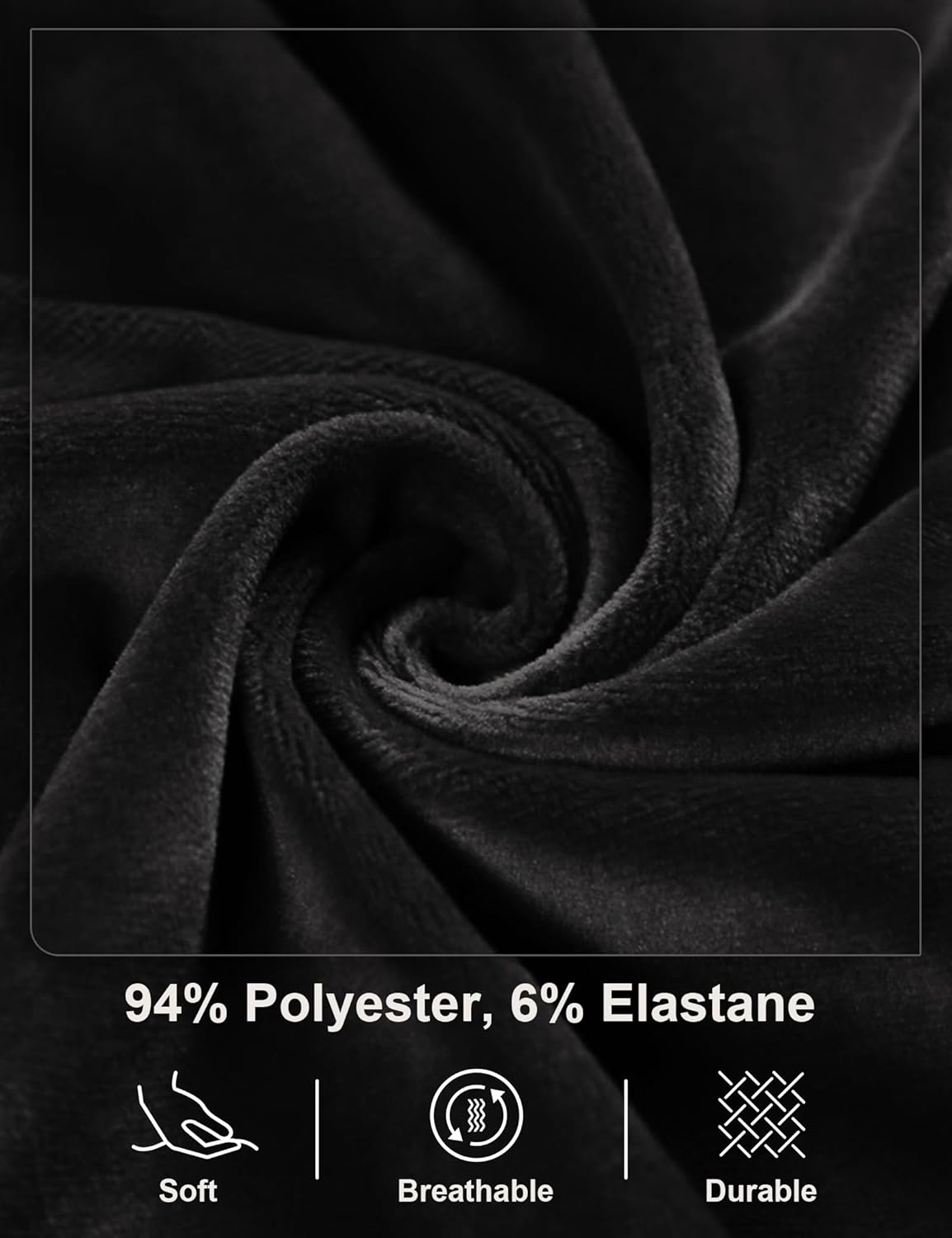 Velour Pants for Women, Straight Leg Womens Velour Sweatpants, Velvet Wide Leg Lounge Pants for Women with Pockets - Image 6