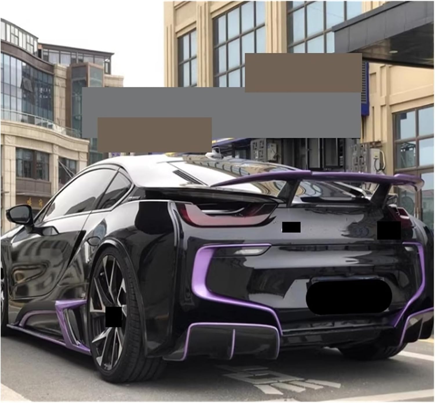 BMW I8 アップグレード TC カーボンファイバー リアバンパー