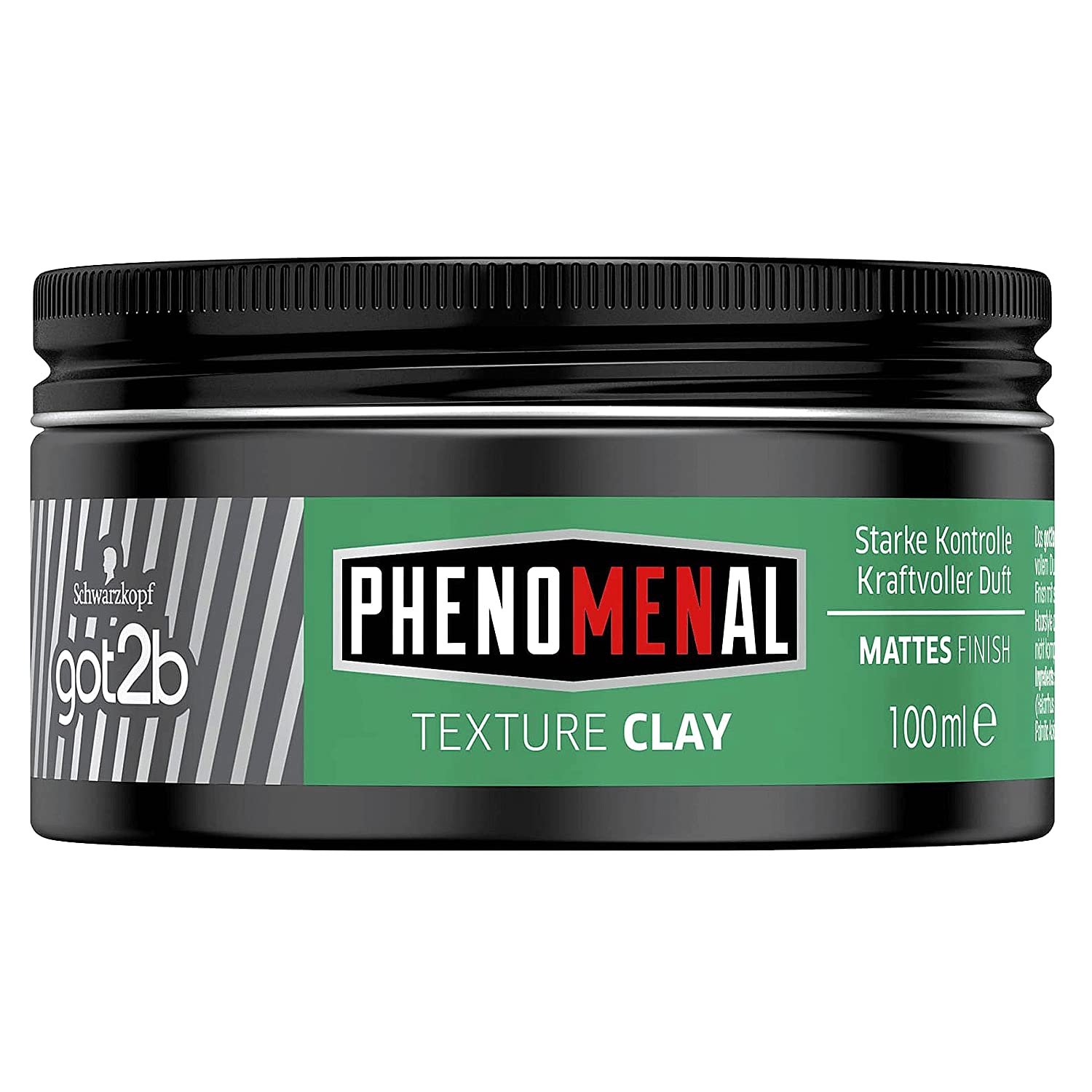 Schwarzkopf got2b phenomenal Mann O Mann Texture Clay, 5er Pack (5 x 100ml)