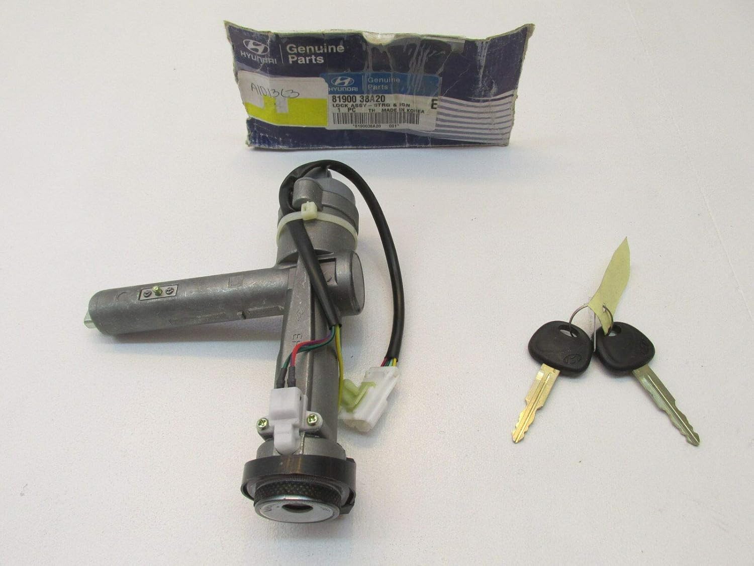 Genuine OEM 81900-38A20 Steering & Ignition Lock / 8190038A20 for Hyundai Sonata 99-01 / Replaces 8190038A00 8190038A40 8190038A60