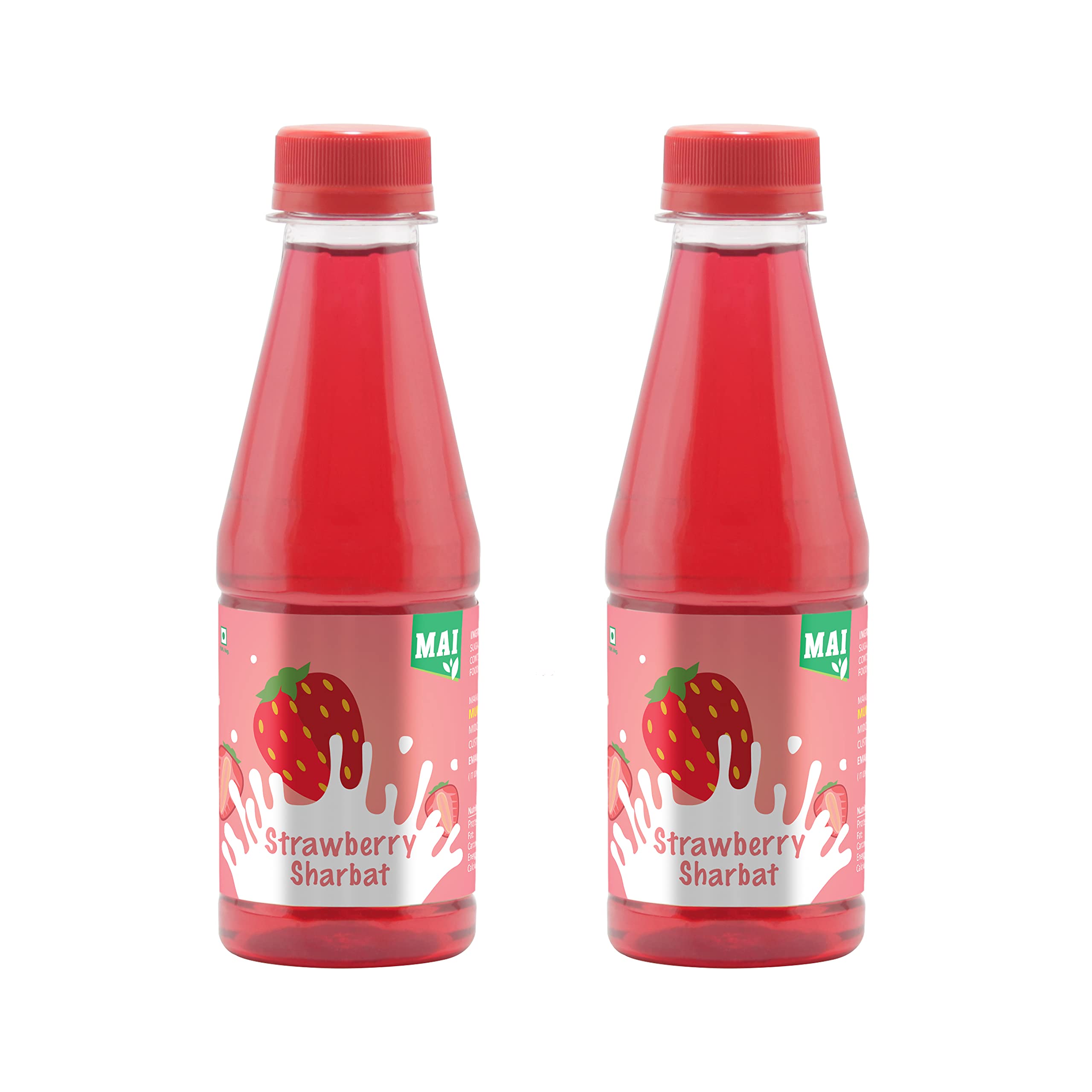MAI Strawberry Sharbat 200 ML (PACK OF 2)-picture-56