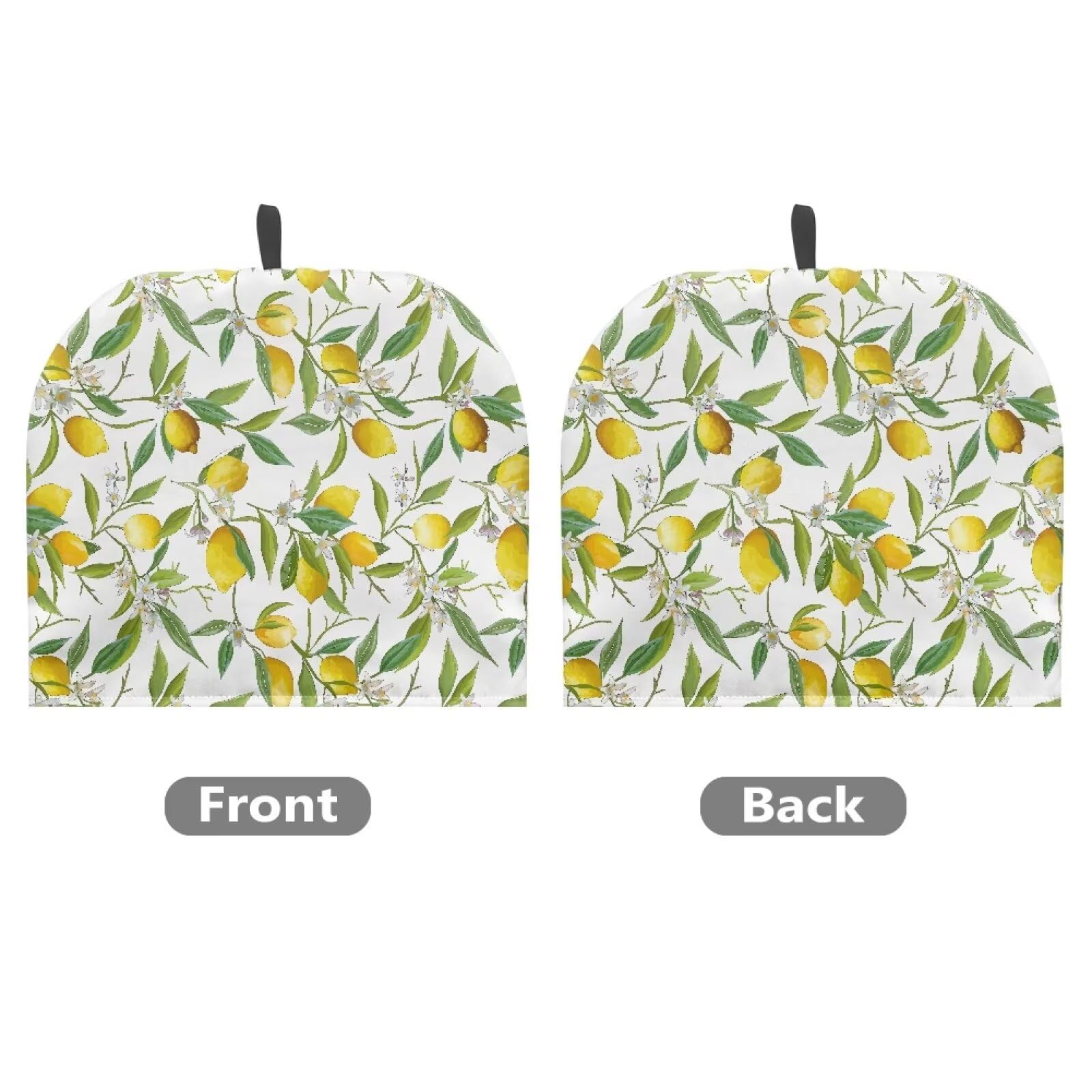 Oamsistay Lemon Print Teapot Cozy for Teapot Tea Pots Cozy for Keeping Warm Portable Easy to Clean Coffee Pot Cozy Polyester for Hotel Thicken Kettle Dust Cover for Kitchen