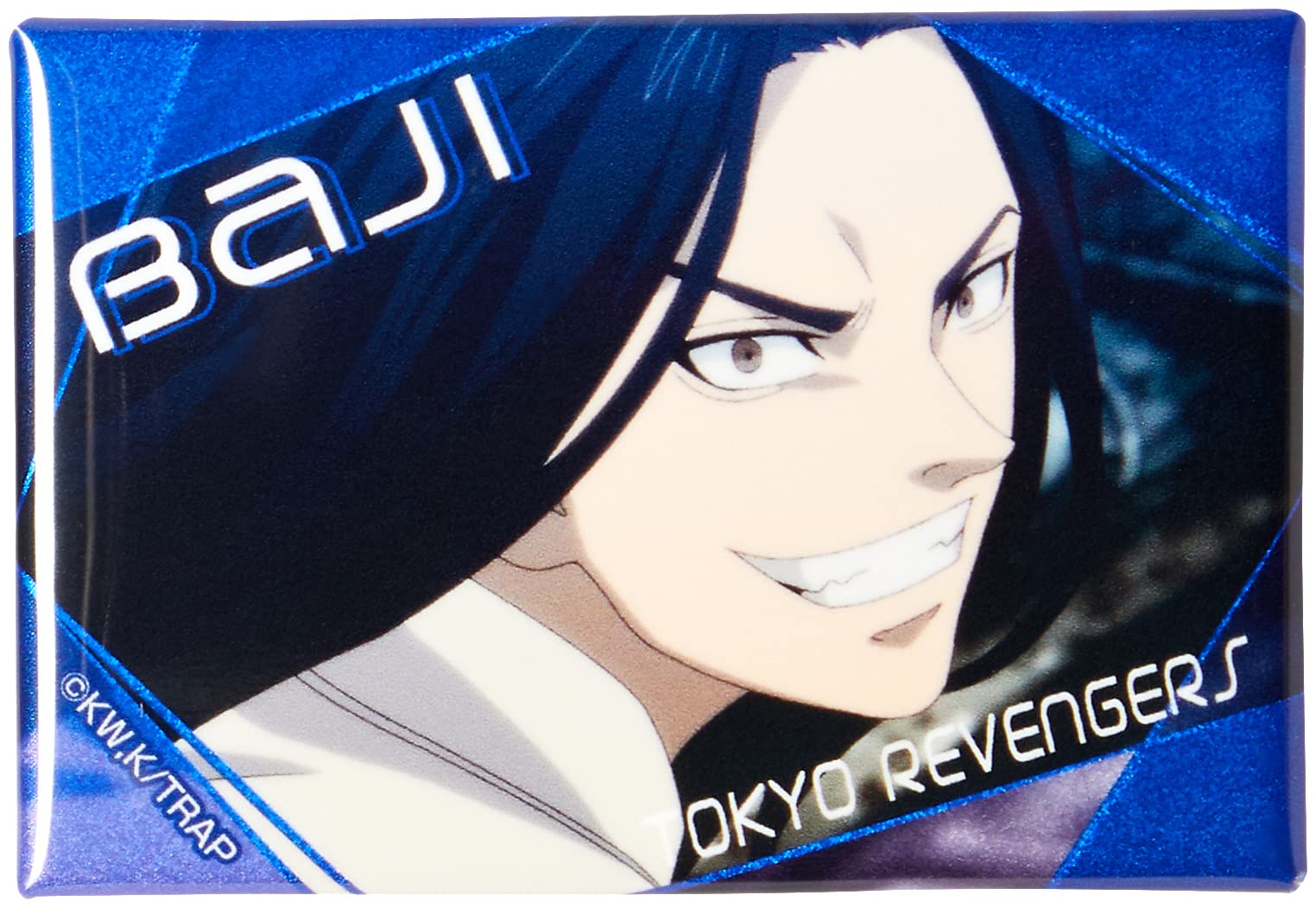 Amazon | 東京リベンジャーズ ホログラム 缶バッジ Ver.2 場地圭介 A