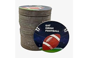 Football Coasters: Elevate Your Game Day Experience