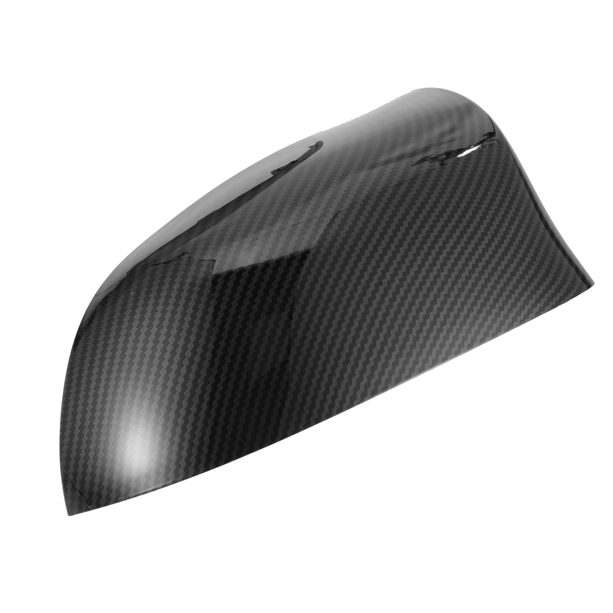 X AUTOHAUX Coche Trasero Vista Espejo Cubierta para BMW X3 Serie - 2uds Negro