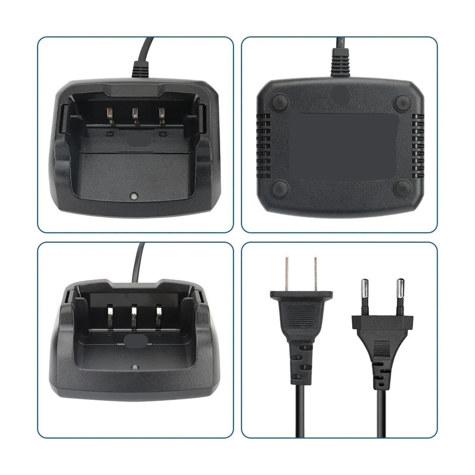 Base da tavolo for caricabatterie, compatibile con Baofeng,