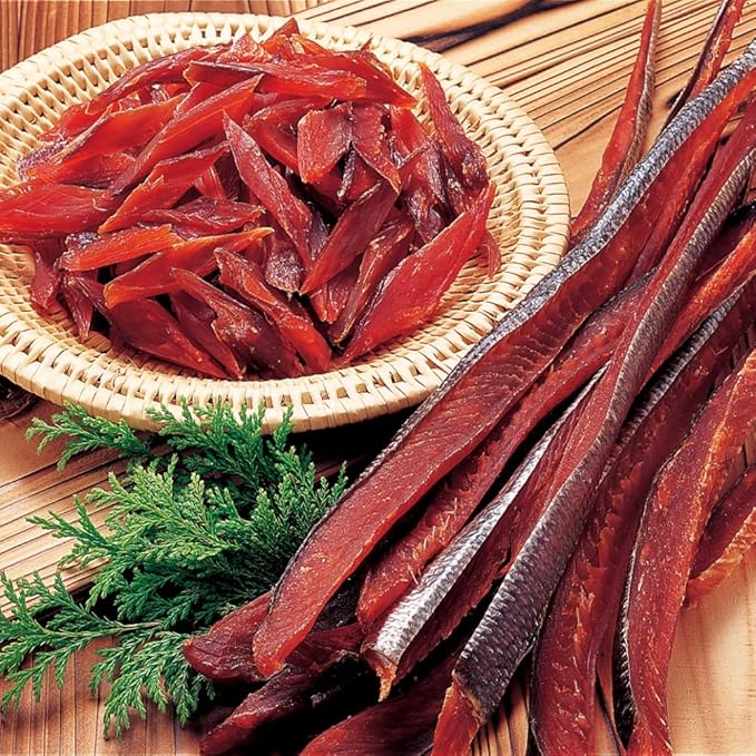 【Amazon.co.jp 限定】鮭とば １口カット (皮取済) 大容量 400g (200g × 2袋)