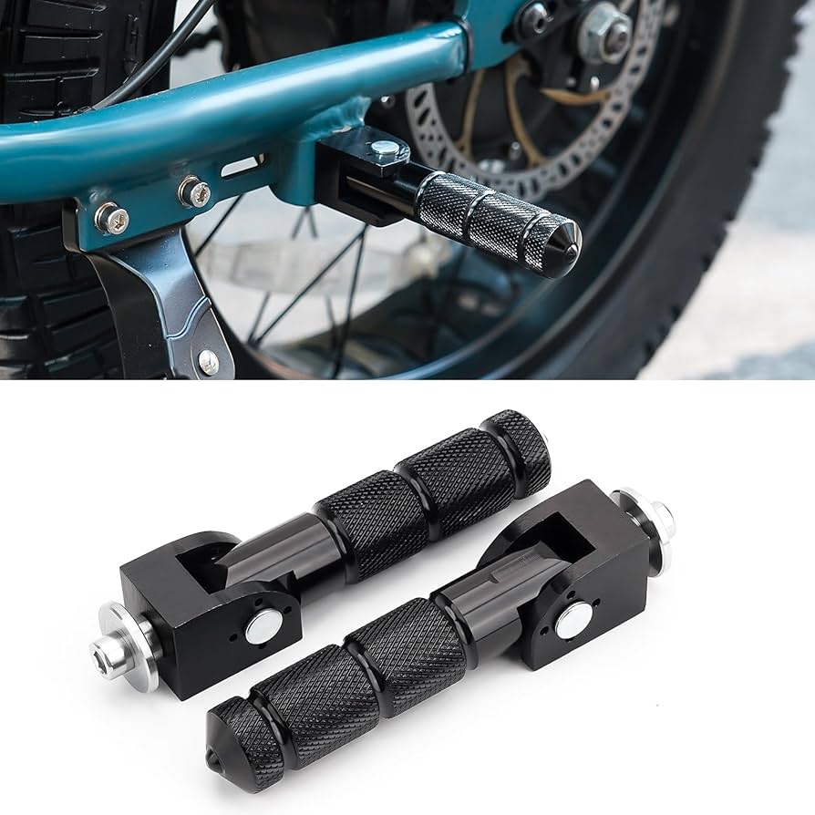 Amazon.com: YIBEICO Foldable Passenger Foot Pegs for Super