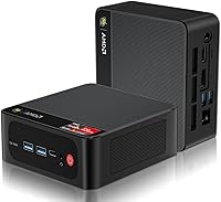 Beelink SER5 Mini PC: Ryzen 5 5500U, 16GB DDR4 RAM, 500GB NVMe SSD, Triple 4K Display, WiFi 6, BT 5.4, 2.5G LAN