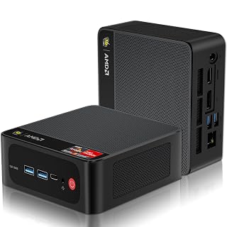 Beelink SER5 Mini Pc,AMD Ryzen 5 5500U(6C/12T,up to 4.0GHz),Mini Computer with 16GB DDR4/500GB NVMe SSD,Support Triple Screen Display (HDMI+DP+Type-c/4K),WiFi6,BT5.2,Type-C,2.5G LAN Support Win 11 Pro - Amazon product rated Grade B