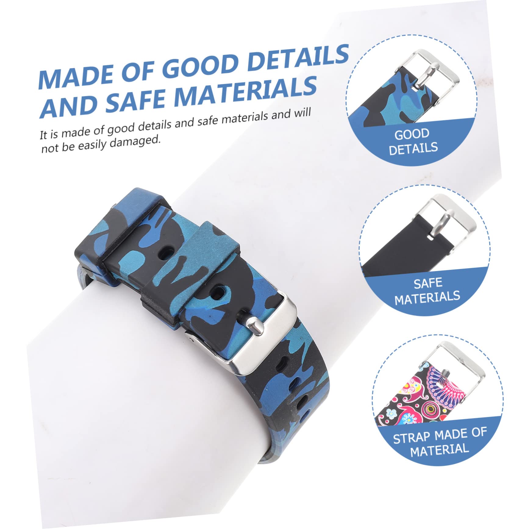 UKCOCO 15 Pcs Bracelet De Smartwatch Montre Intelligente Silicone Montre Smartwatch Bracelet Ceinture Bracelet De Venu Fournitures Remplacement Remplaçable