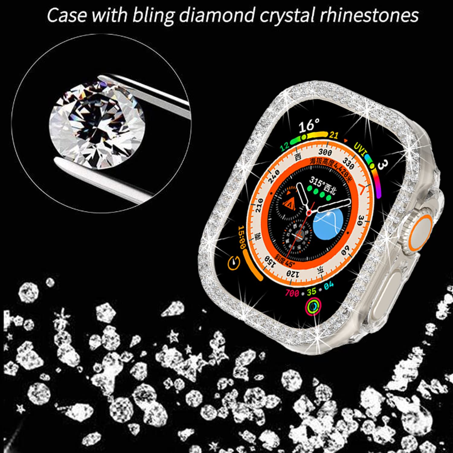 Amazon.com: Compatible with Apple Watch Ultra 3/2/1 49mm Double