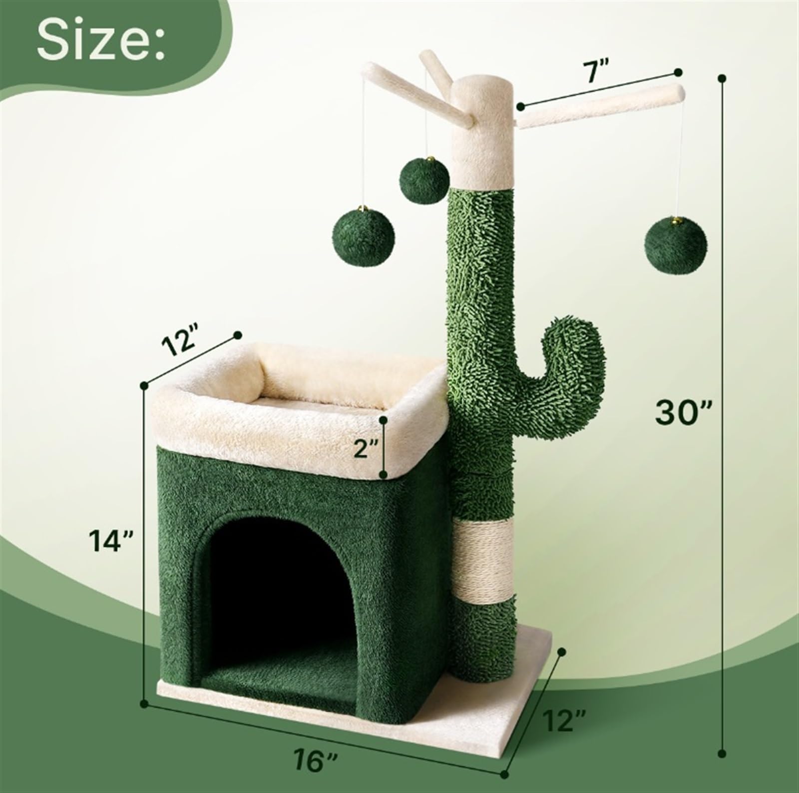 Albero per Gatti da Interno Esterno Tiragraffi per Gatti per Gatti da Interno Moderna Torre per Gatti con Condominio per Gatti con Tiragraffi per Gatti