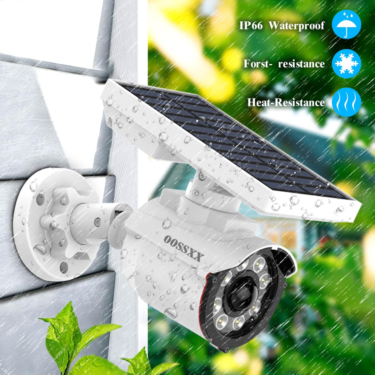Solar-Powered Outdoor Motion Sensor Floodlight Cameras Review - Dettaglio