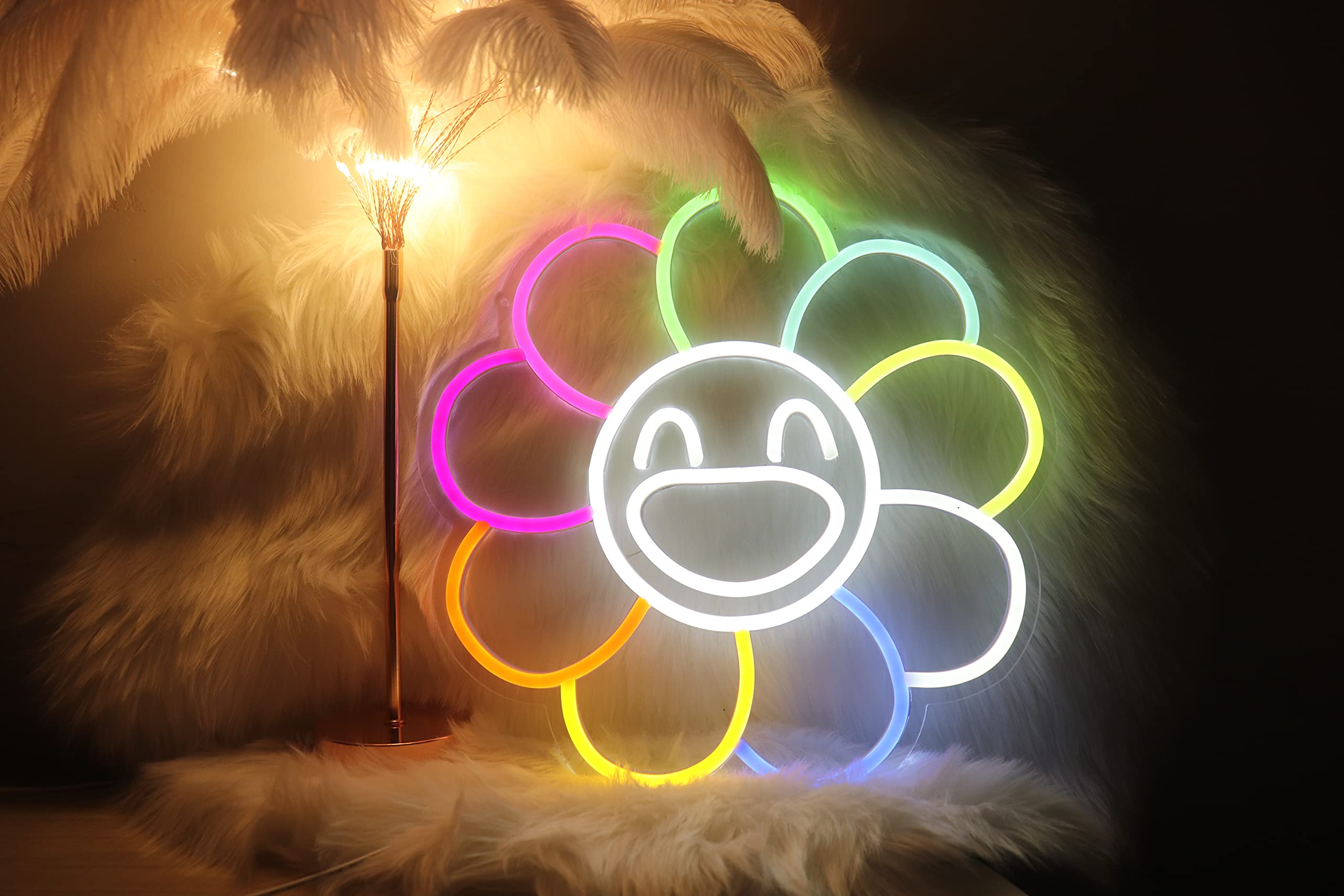 Oświetlenie neonowe LED, znak, z wieloma trybami migania, dekoracja reklamowa, na witrynę sklepową, do biura, sklepu i restauracji