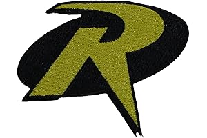 C&D Visionary Iron-on Batman Robin Crest