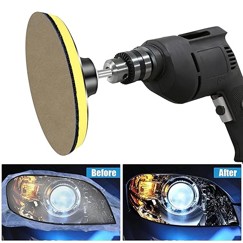 Miniatura 5 de Papel de lija al agua de grano 200030005000700010000 y juego de almohadilla de respaldo de 5 pulgadas, disco de lijado húmedo y seco eléctrico con