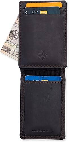 Miniatura 9 de Columbia - Cartera con bolsillo frontal para hombre con clip para dinero