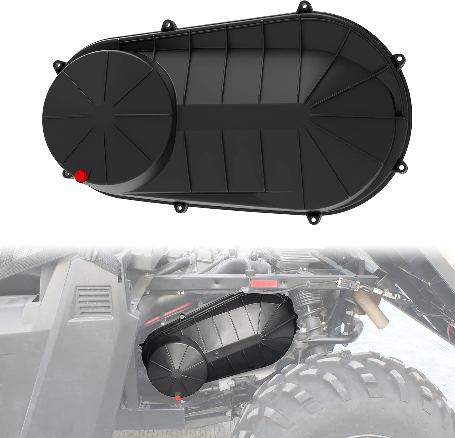 SAUTVS Outer Clutch Cover for RZR Ranger Sportsman XP 1000, CVT Outer Variator Clutch for Polaris RZR Ranger Sportsman 2012-2020 570 XP 900 1000 Accessories(1PCS, #2634179)