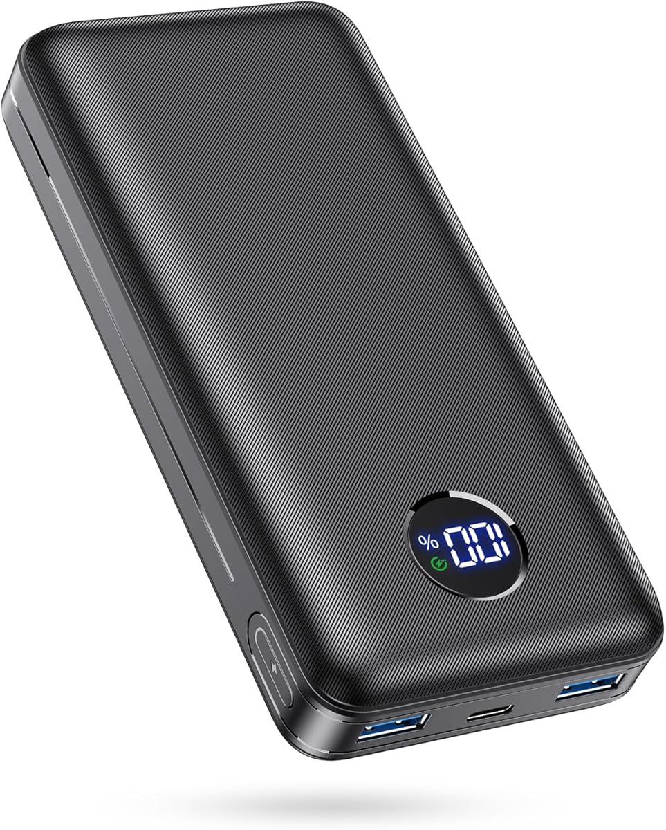 Portable Charger 40000mah Power Bank, USB-C (22.5W) Fast Charging Battery Pack Portable Phone Charger for iPhone 16 Pro/16/15/14/13 Series, Android Samsung Galaxy, Battery Bank for Travel Camping