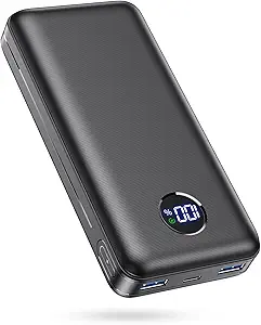 Portable Charger 40000mah Power Bank, USB-C (22.5W) Fast Charging Battery Pack Portable Phone Charger for iPhone 16 Pro/16/15/14/13 Series, Android Samsung Galaxy, Battery Bank for Travel Camping
