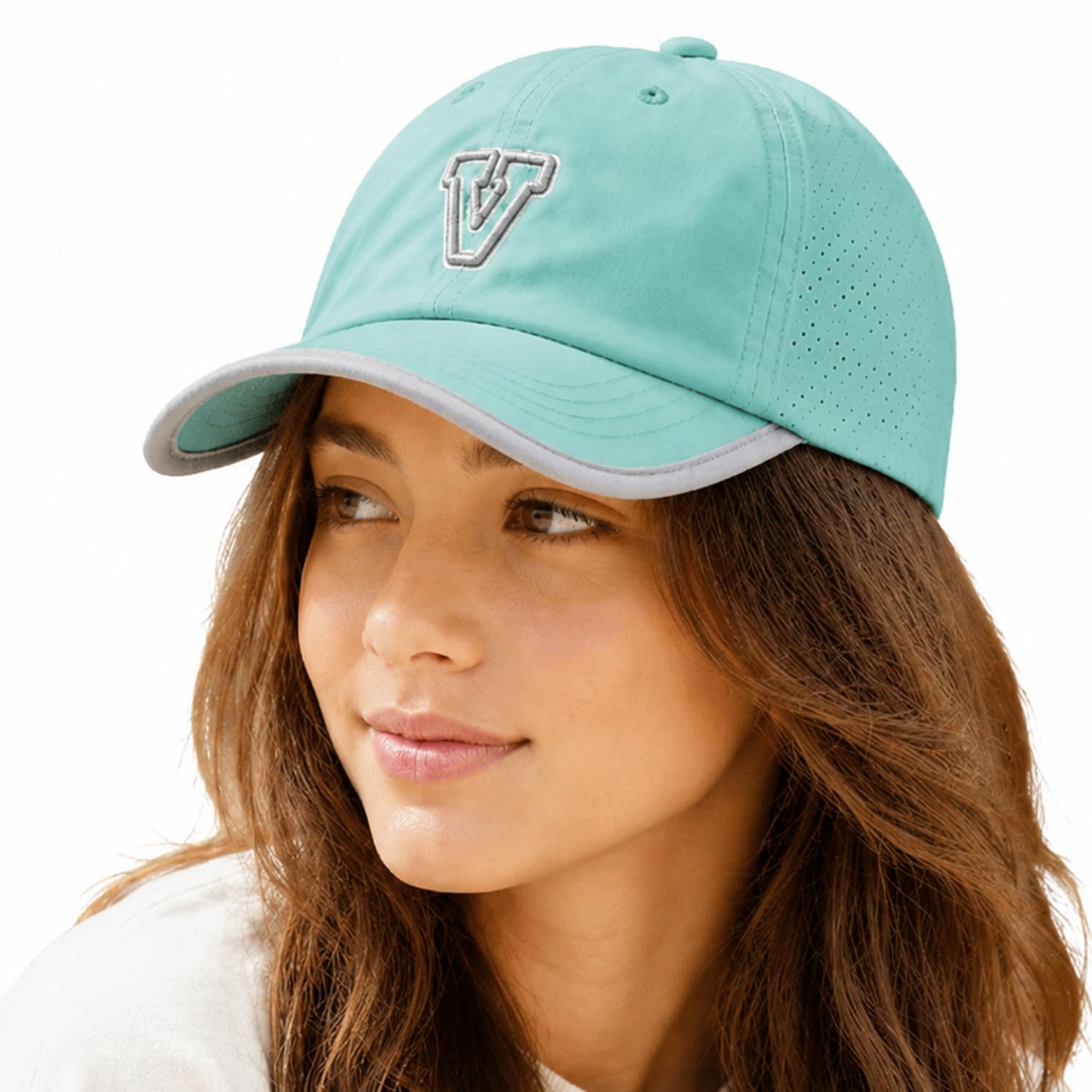 pick ur needs Unisex Sports Baseball Cap Breathable Quick-Dry Summer Cap with Adjustable Strap-picture-5