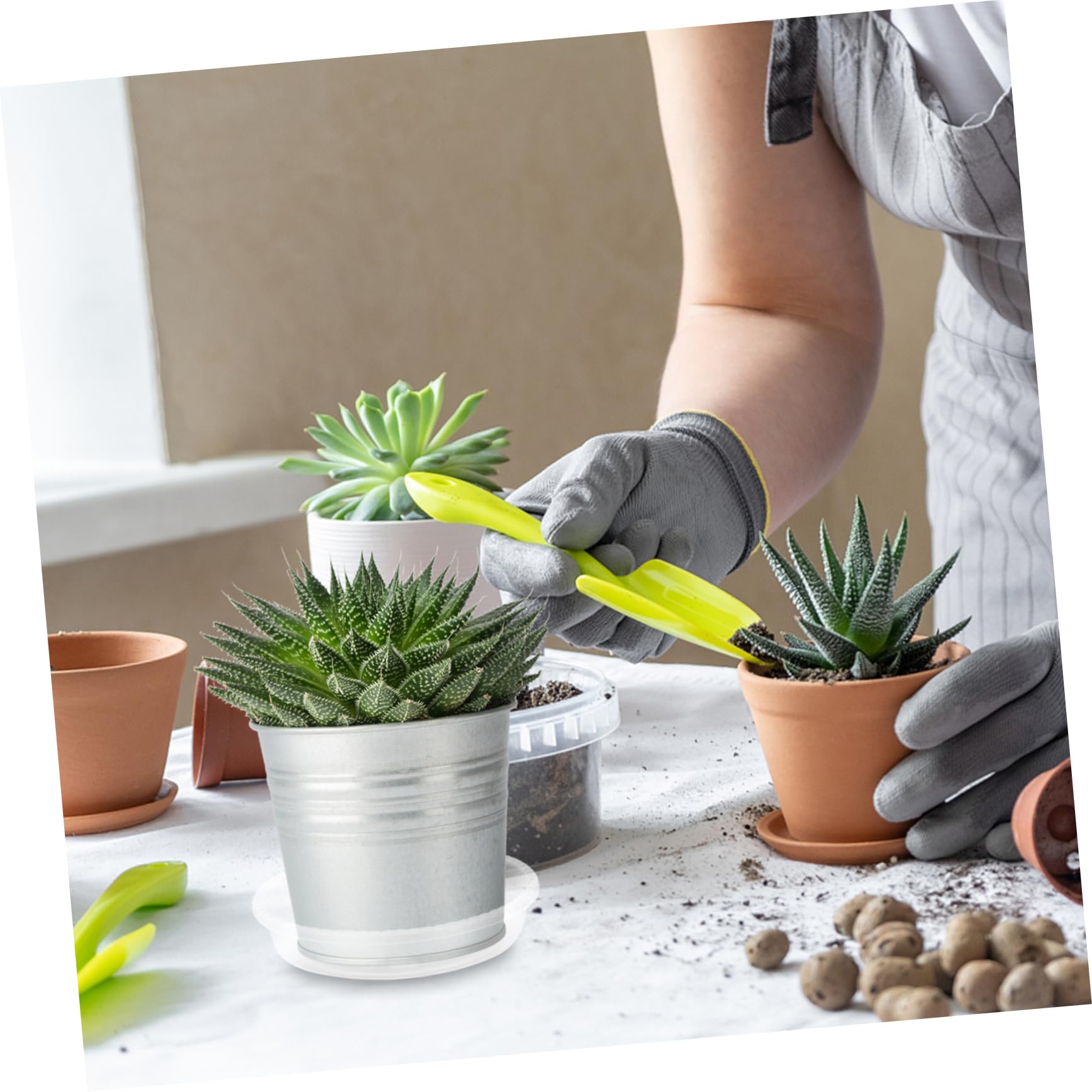 Toddmomy 30stücke Runde Blumentopf-untersetzer Wasserschalen Für Erdbewässerung Sauber Halten Einfach Zu Reinigen