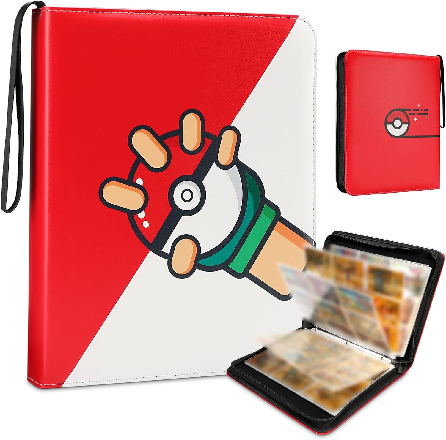 Card Binder, Trading Card Folder Album 720 Pockets Game Card Sleeves