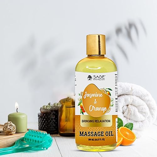 Miniatura 3 de Sage Apothecary Aceite de masaje para alivio articular  Terapia de tejido profundo de cuerpo completo  Relajante dolor muscular y ansiedad