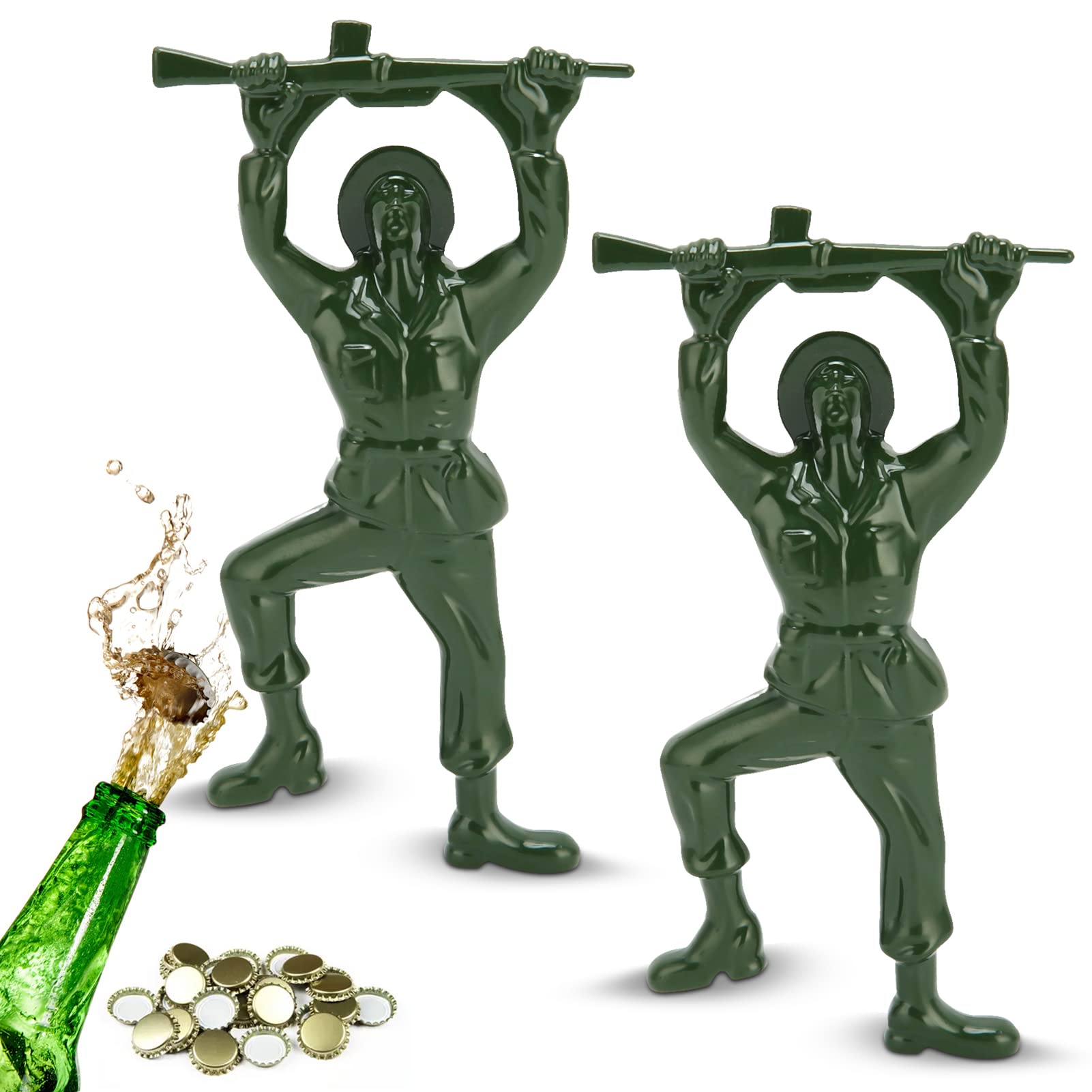 2 Pcs Beer Bottle Opener
