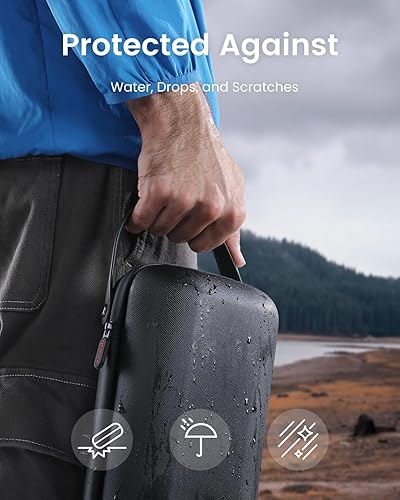 Miniatura 4 de NEBULA Capsule 3 - Funda de viaje oficial láser todo en uno (no para cápsula 3), personalizada para cápsula 3 láser, adaptador, control remoto,