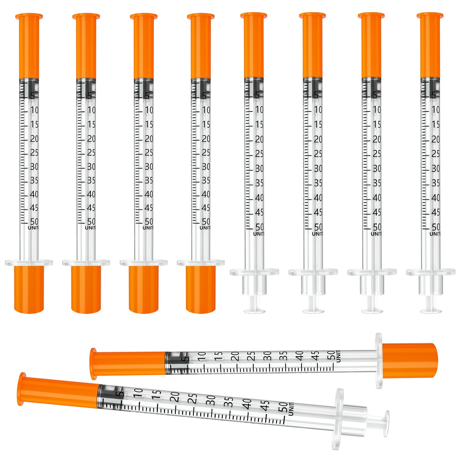 Photo 1 of 0.5ml 30G 5/16 Inch 8mm, 100 Pack Lab Supplies Individual Wrapped