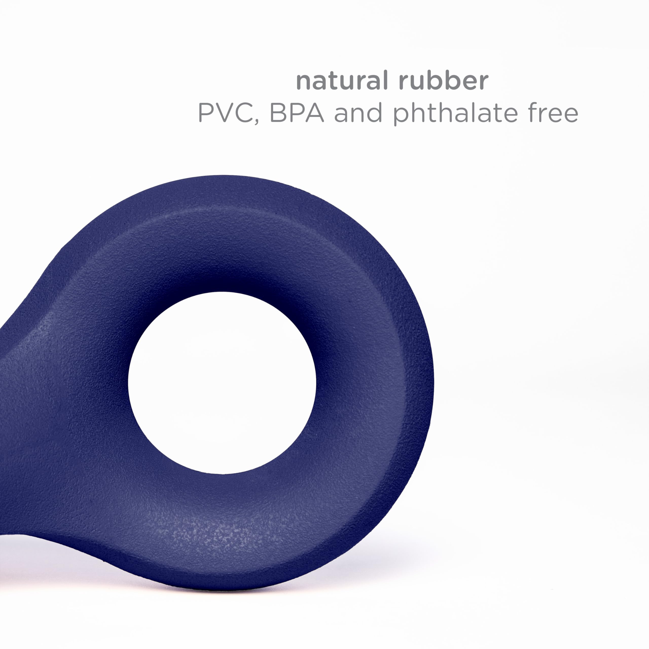 Ubbi Pet x Karim Rashid Collaboration, el Juego de Juguetes para Mascotas Incluye Juguete para Masticar, Picar y Tirar, Juguetes duraderos de Goma Natural para Razas de Perros Medianas a Grandes