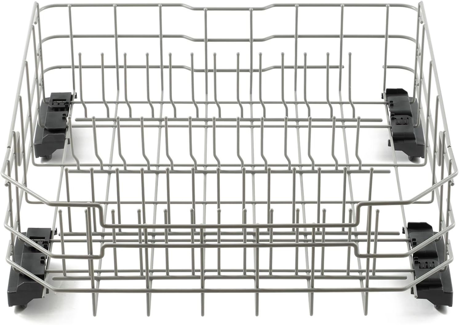 Allstare Upgraded WD28X28918 WD28X22659 Dishwasher Lower Rack Replacement Parts for GE Dishwasher Parts Lower Dishrack Assembly with Rollers GE Dishwasher Bottom Rack 1 Pack